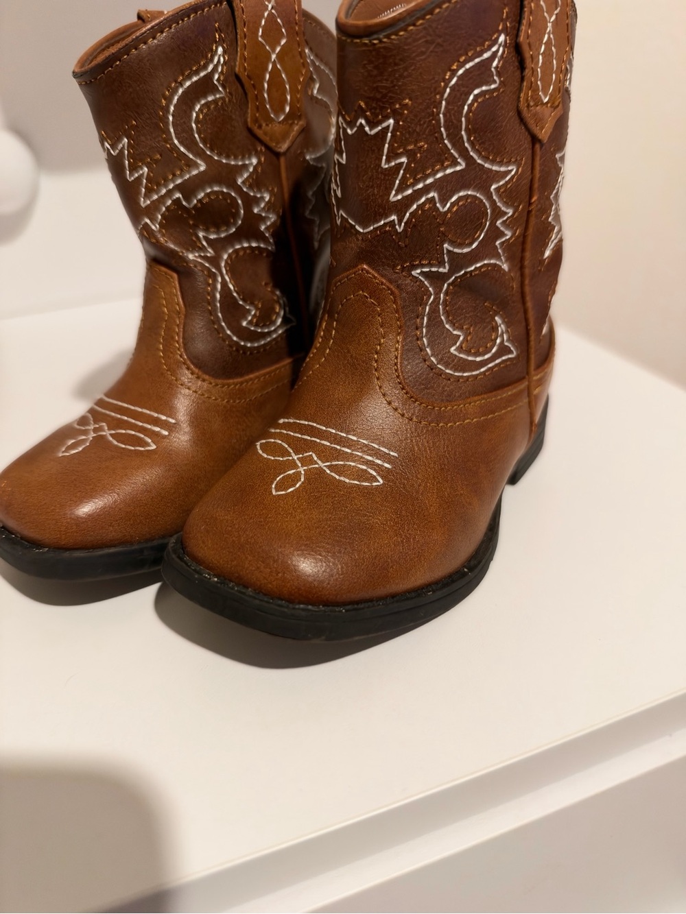 Kids Brown Cowboy Boots - Classic Western Style